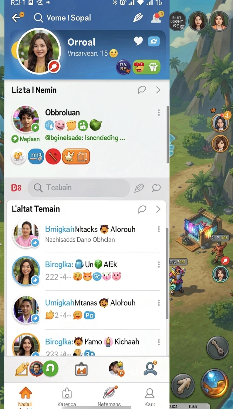 Tampilan utama aplikasi Review Aplikasi luckydf Versi Terbaru yang intuitif dan efisien.