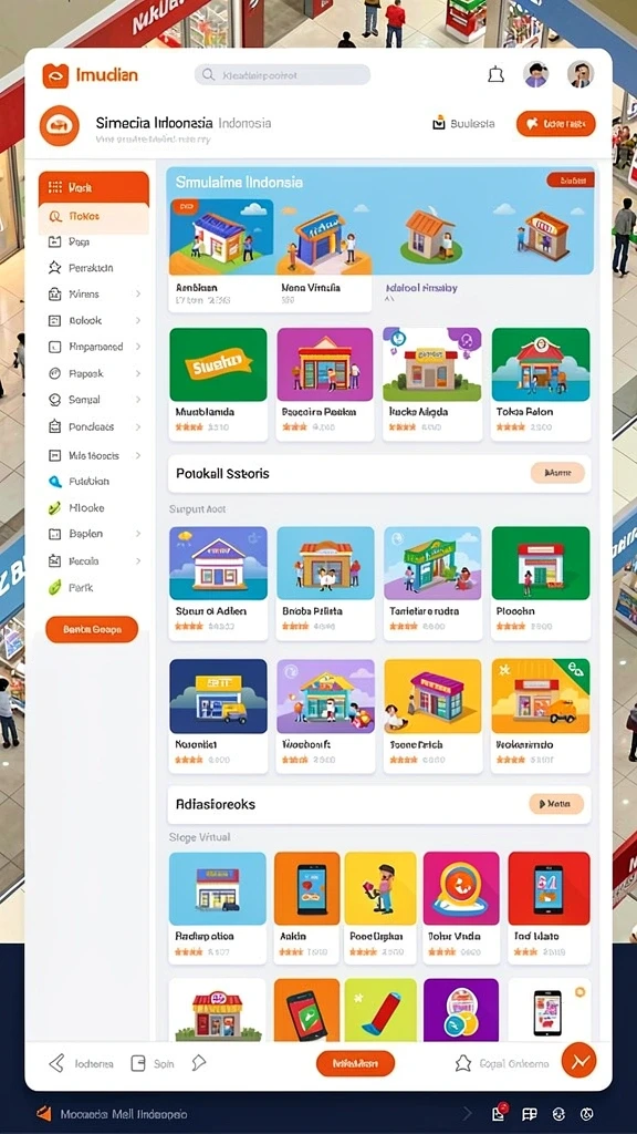 Tampilan utama aplikasi Download seven4d APK untuk Android yang intuitif dan efisien.